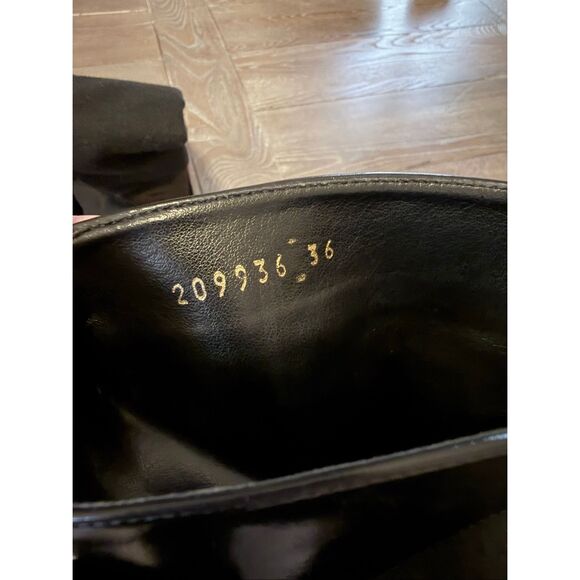 Stella McCartney Fleece Platform Boot in Black Size 36 / 5.5 - Picture 6 of 7